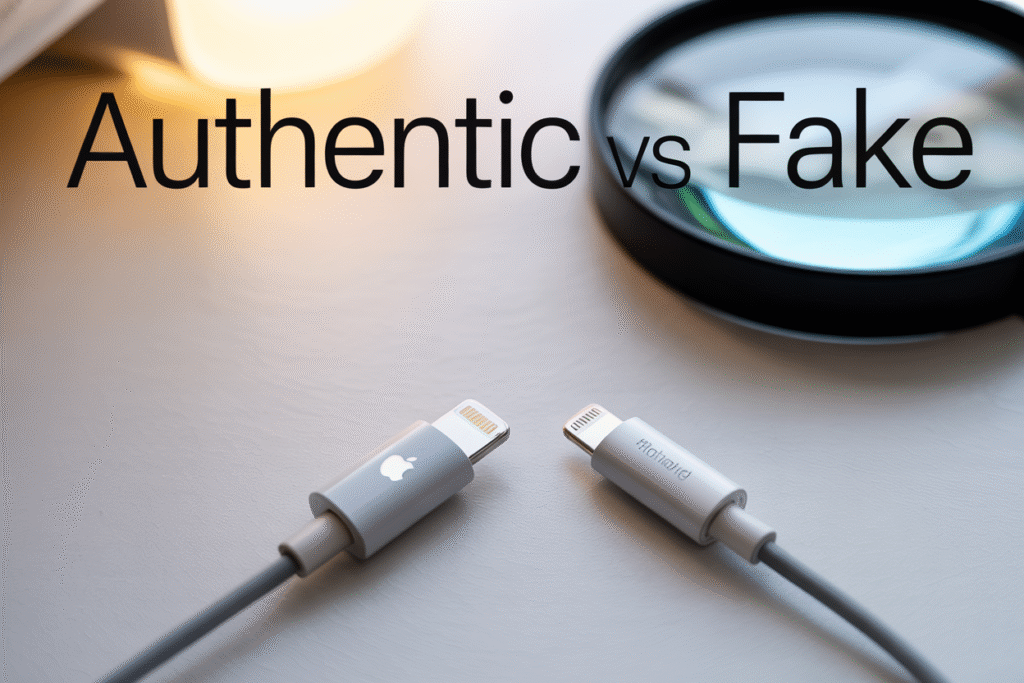 how to check iphone cable is original