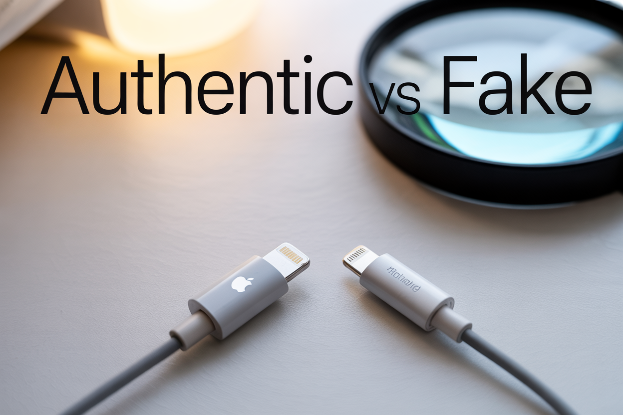 how to check iphone cable is original