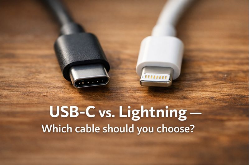 USB-C vs. Lightning: How to choose the best 5 cable for your phone