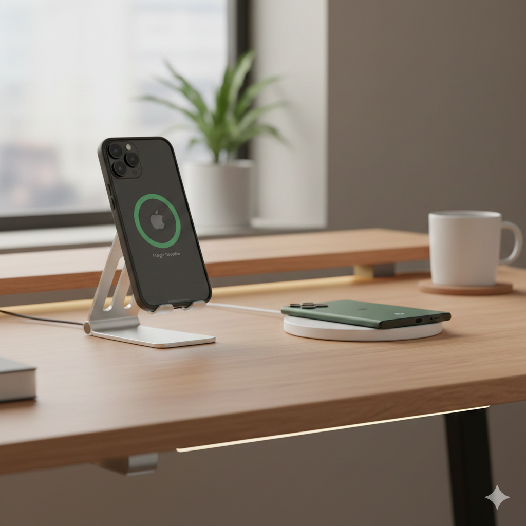 Let’s be honest—cables are annoying. They fray, they tangle, and they always seem to disappear right when your phone hits 3%. In 2024, wireless charging isn’t just a luxury anymore; it’s part of everyday life. Whether it’s on your office desk, bedside table, or in your car, dropping your phone on a pad and watching it charge feels… well, kind of magical.
But here’s the big question: should you go with MagSafe or Qi? If you’ve been shopping for a wireless charger lately, you’ve probably seen both terms everywhe